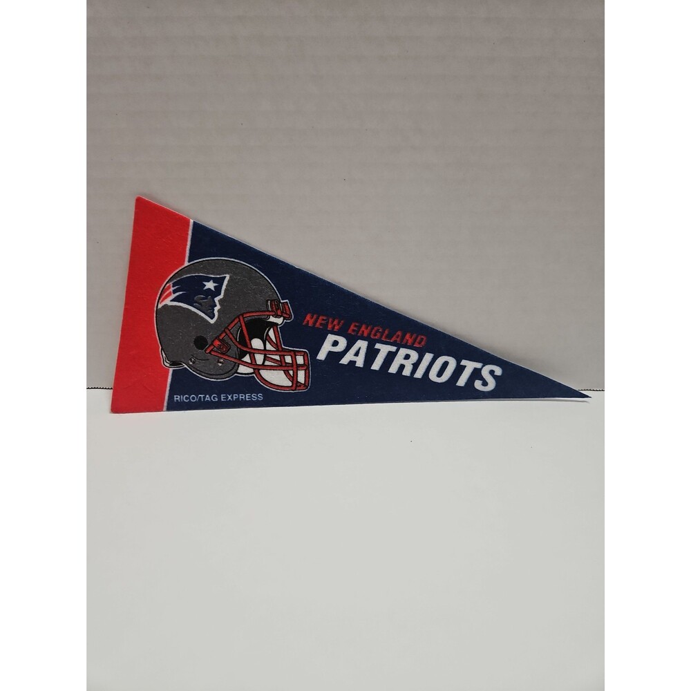 New England Patriots NFL mini felt flag